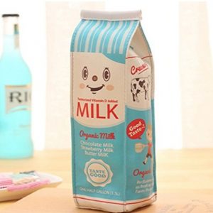 Estuche escolar Hrph de cartón de leche