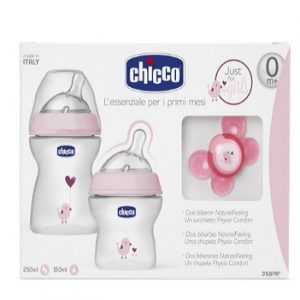Kit regalo de biberones Chicco NaturalFeeling